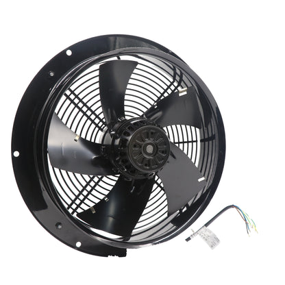 Back view of ebm-papst W2D300-CP02-31 axial fan