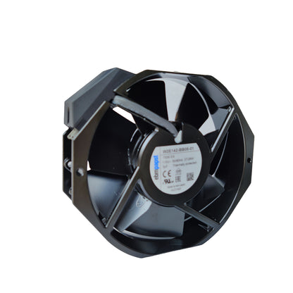 Back view of ebm-papst W2E142-BB05-01 axial fan