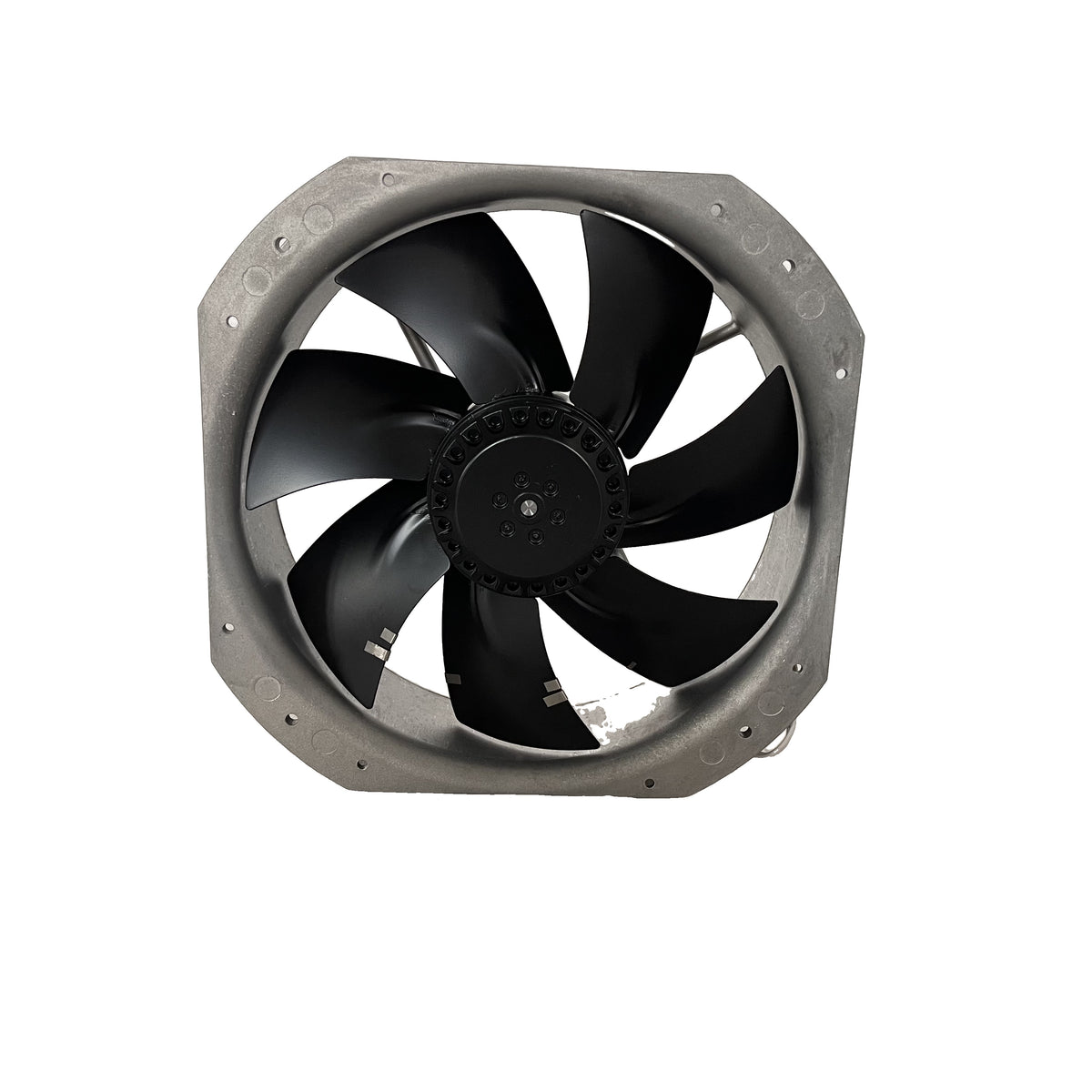 Back view of ebm-papst W2E250-HJ28-01 axial fan