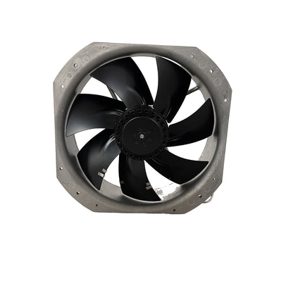 Back view of ebm-papst W2E250-HJ28-01 axial fan