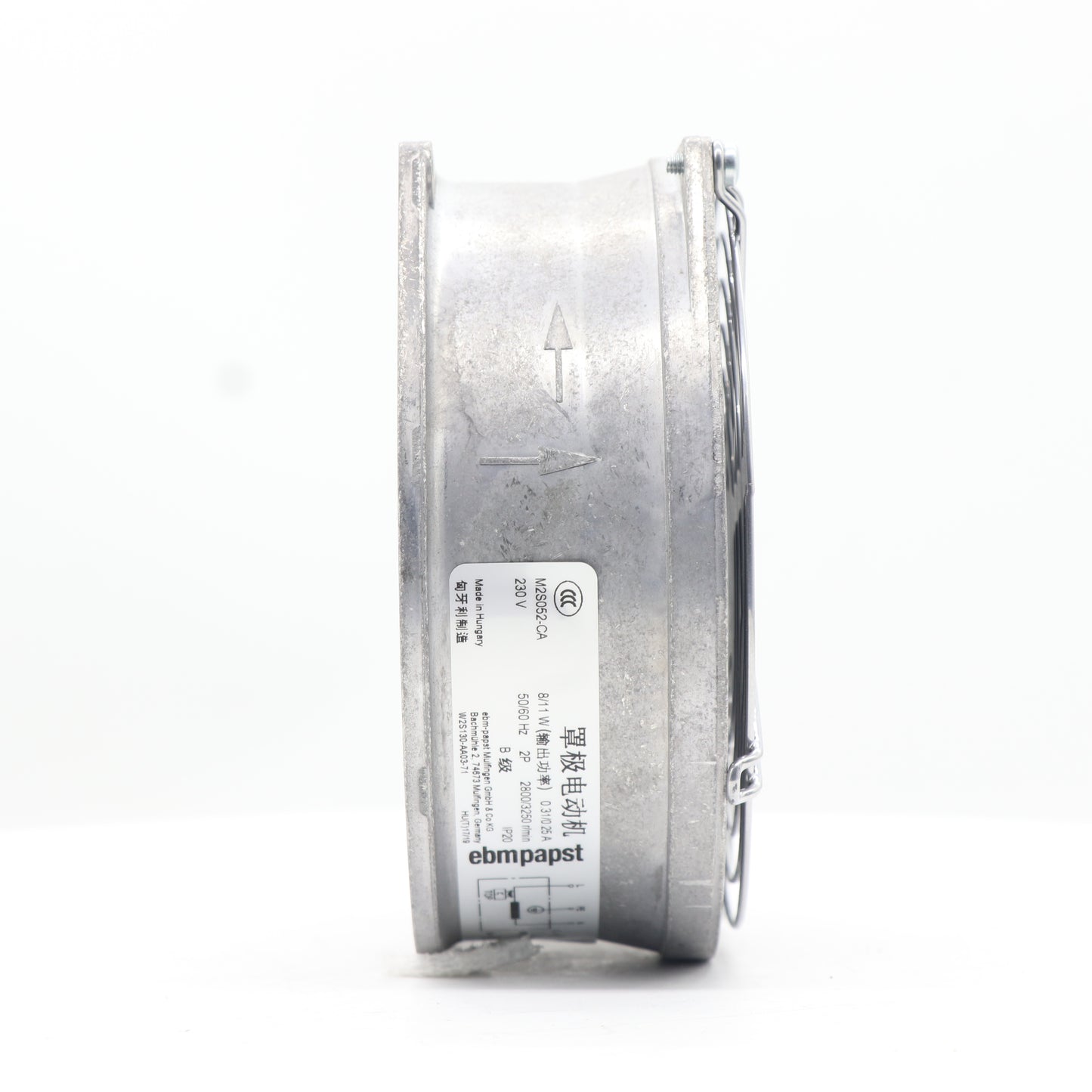 ebmpapst W2S130-AA03-71 Axial Fan 230V 172×150×55mm for Industrial Ventilation