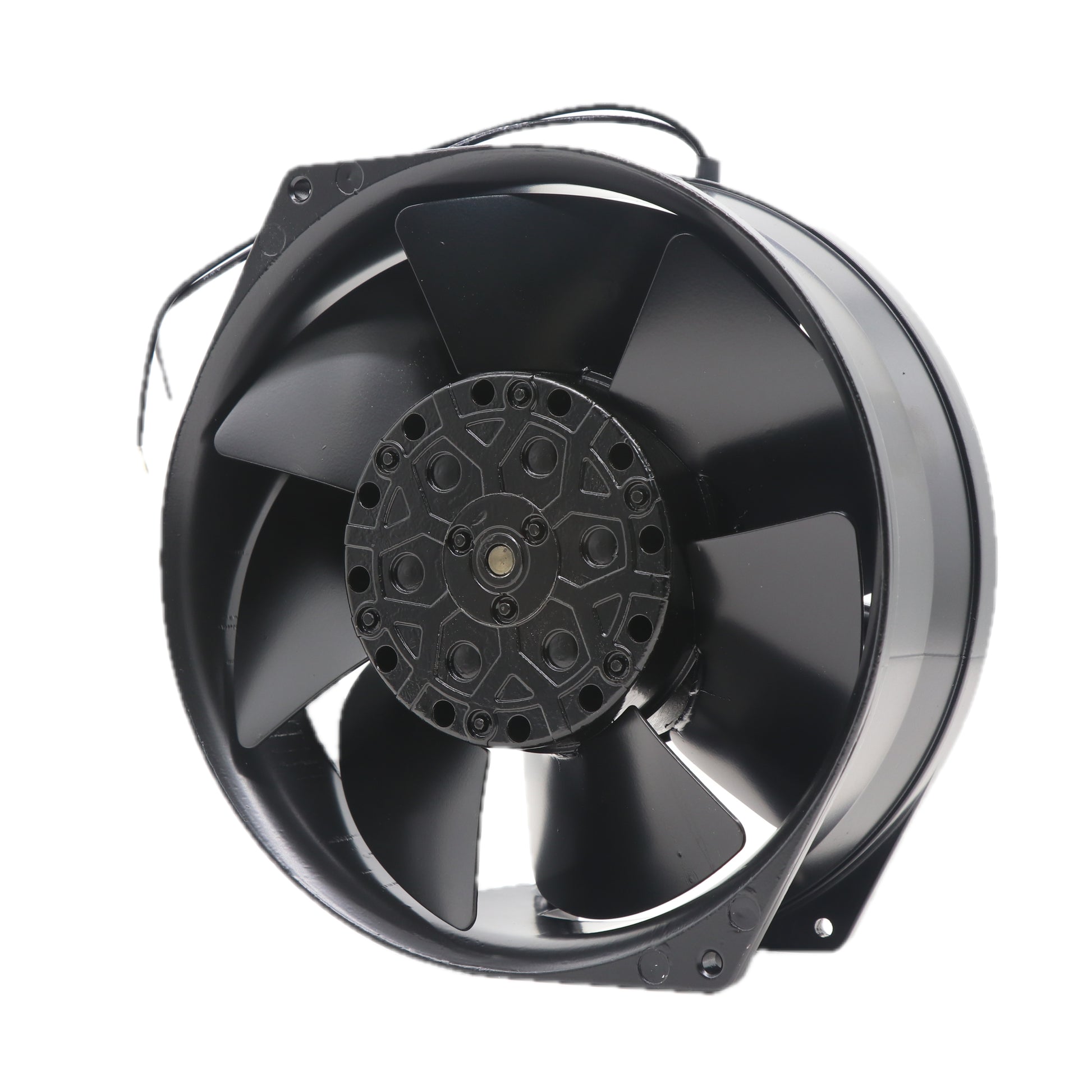 Front view of ebm-papst W2S130-AB03-21 axial fan