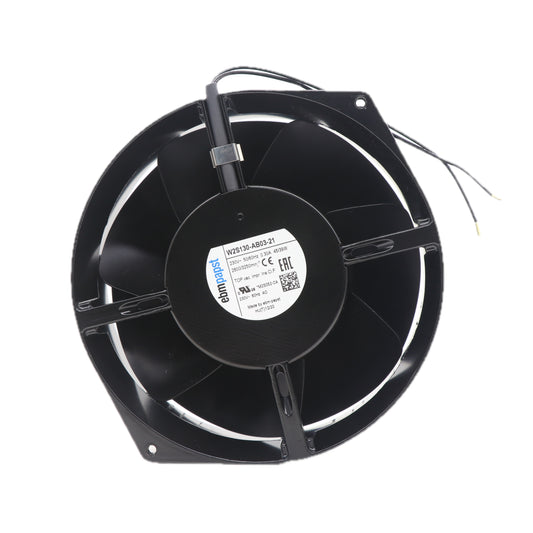 Back view of ebm-papst W2S130-AB03-21 axial fan