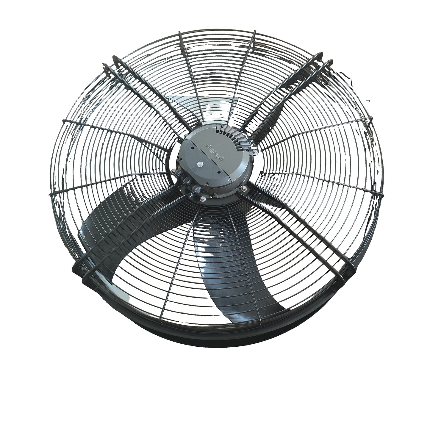 Front view of ebm-papst W3G910-KS35-03 axial fan