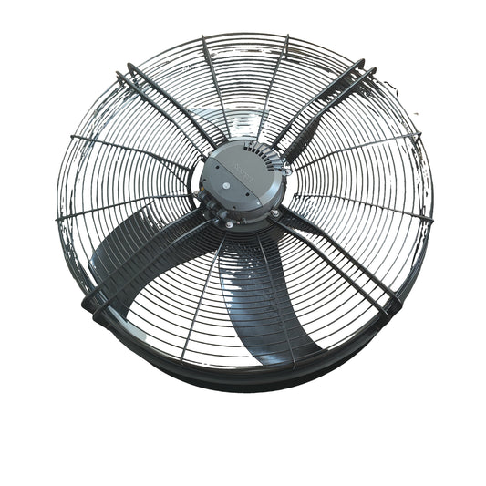 Front view of ebm-papst W3G910-KS35-03 axial fan