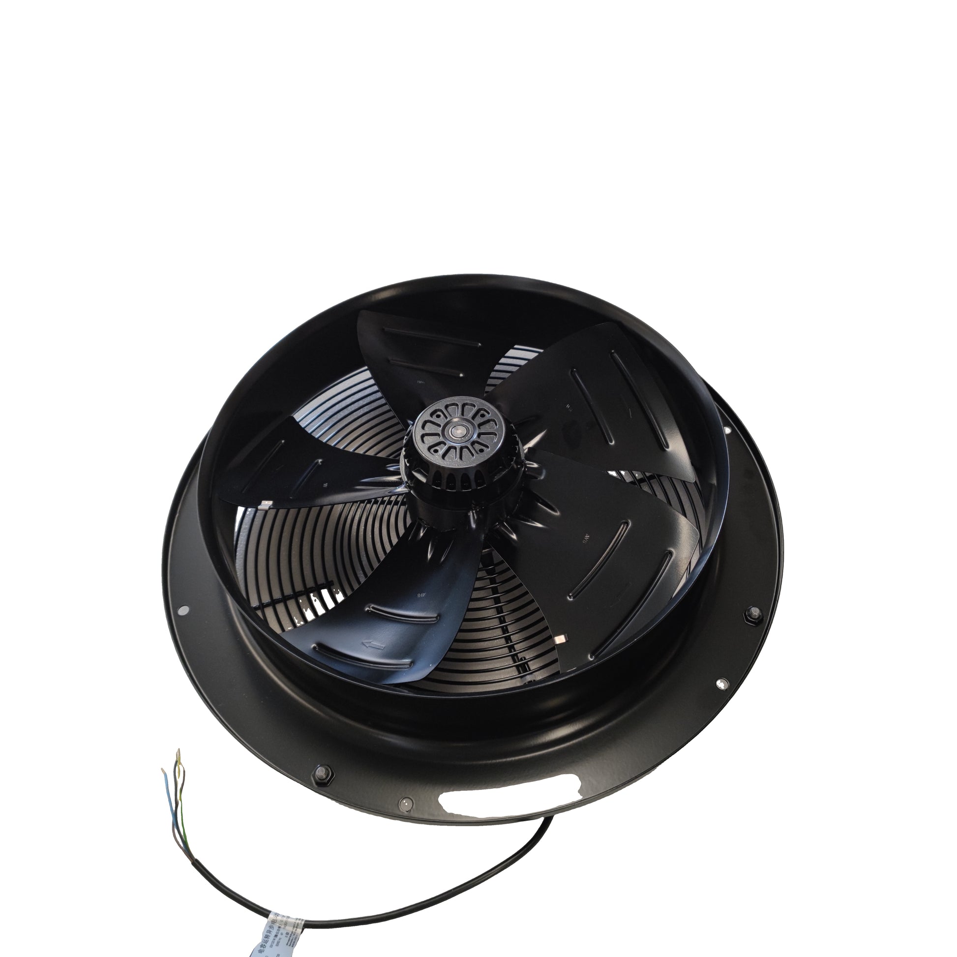 Back view of ebm-papst W4E400-CP02-31 axial fan