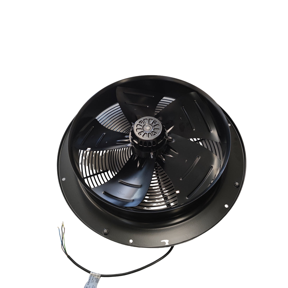Side view of ebm-papst W4E400-CP02-31 axial fan