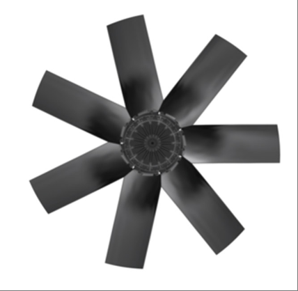 Ziehl-Abegg FC091-SDS.7Q.V7 AC Axial Fan 3~400VAC 50Hz IP54 External Rotor