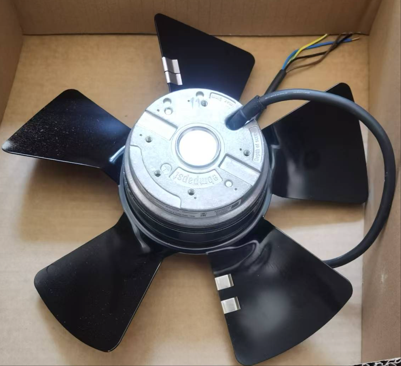 ebmpapst A2E250-AE65-01 250mm 230V Axial Fan 1610m³/h - Industrial Ventilation